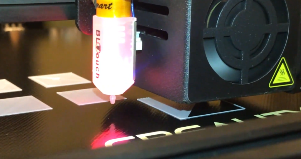 3D Printer Head - Printing squares - Prototypes